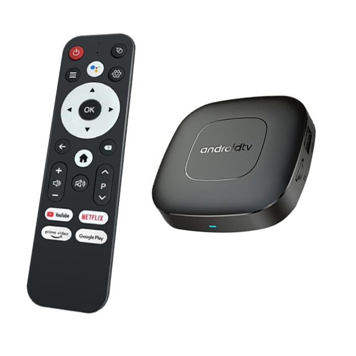 Mortal T1 Deluxe Edition Android 13.0 ATV Box Quad-Core WiFi6 2.4G/5.8Ghz BT5.0 8K AV1 Ultra HD Voice Control Smart Android TV Box Home Player